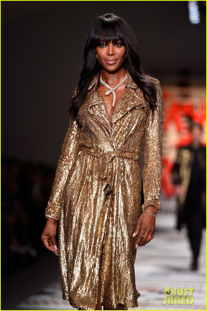 naomi campbell jourdan dunn more hit the runway at fashion for relief 16