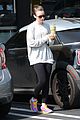 lily collins healthy drink earth bar 01