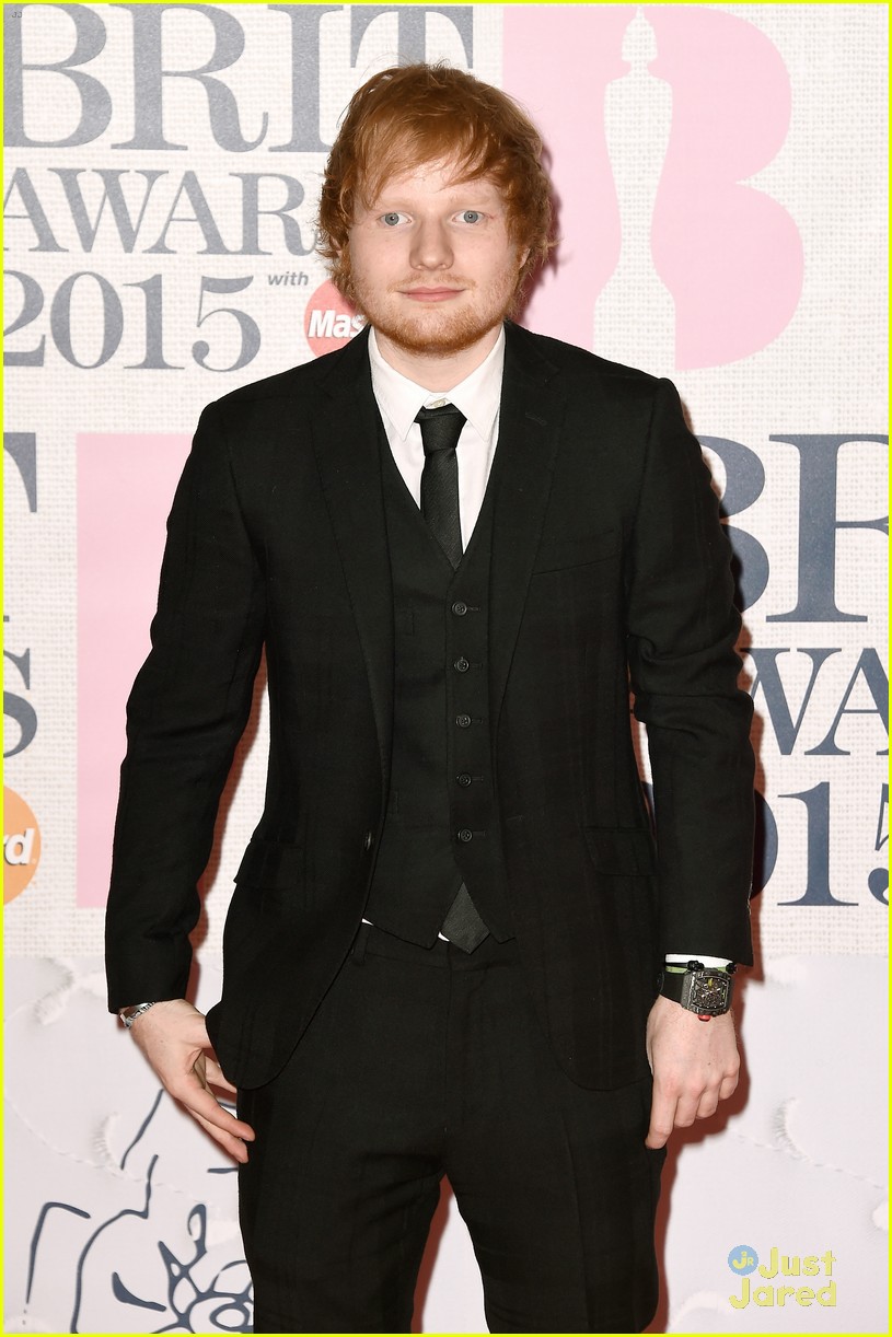 ed sheeran james bay 2015 brit awards 05