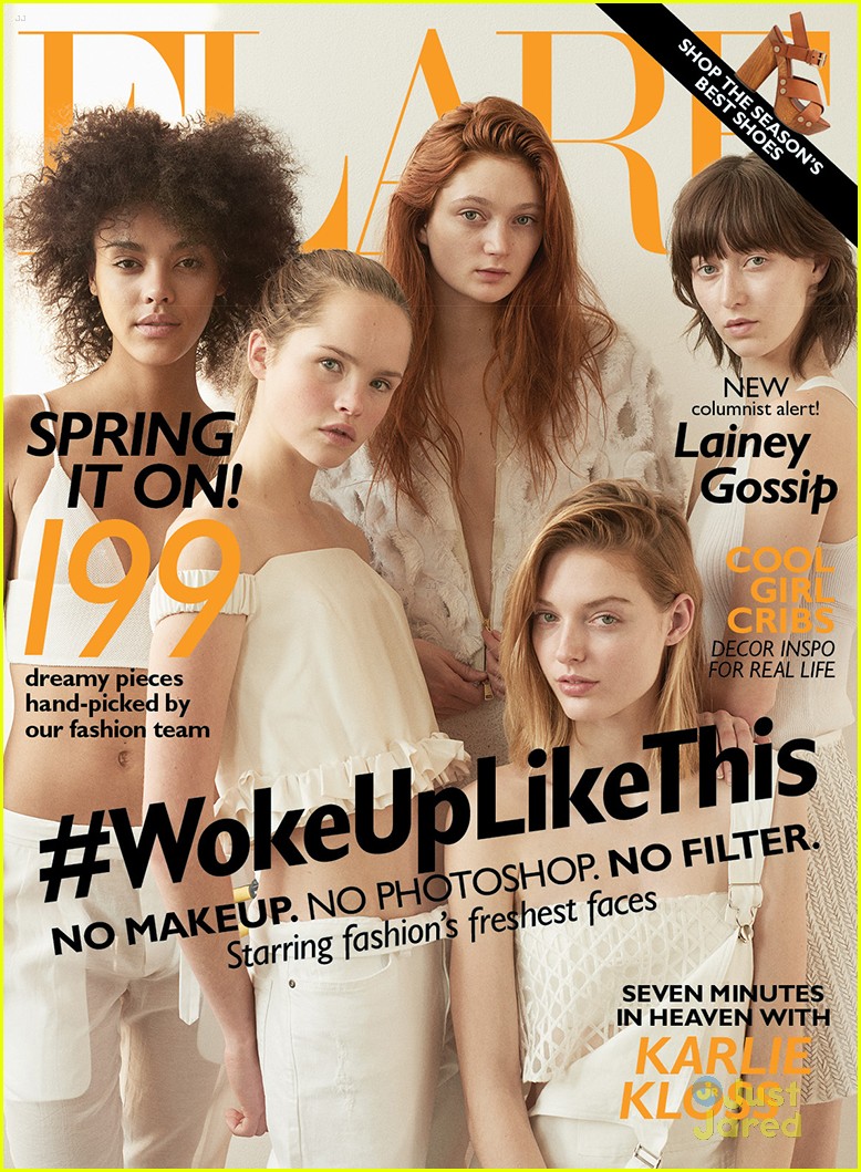 flare march cover models makeup free 01