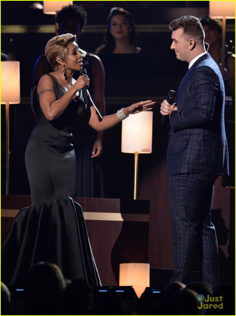 sam smith mary j blige stay with me grammys 01