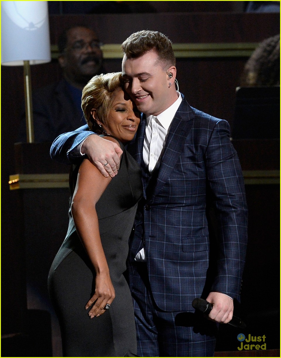 sam smith mary j blige stay with me grammys 03