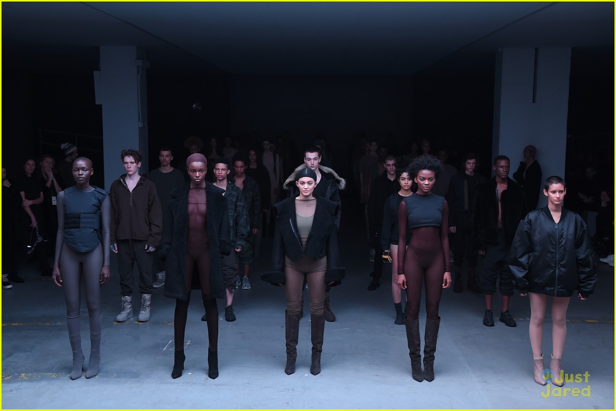 kylie jenner walks the runway in kanye wests fashion show 06