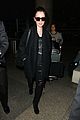 lily collins arrives lax after quick trip 10