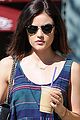 lucy hale caught pll mistake coffee run 10