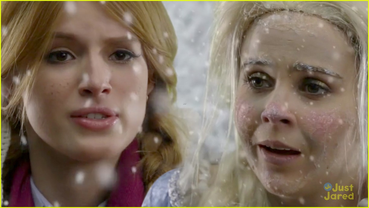 mae whitman bella thorne star in live action frozen spoof 04