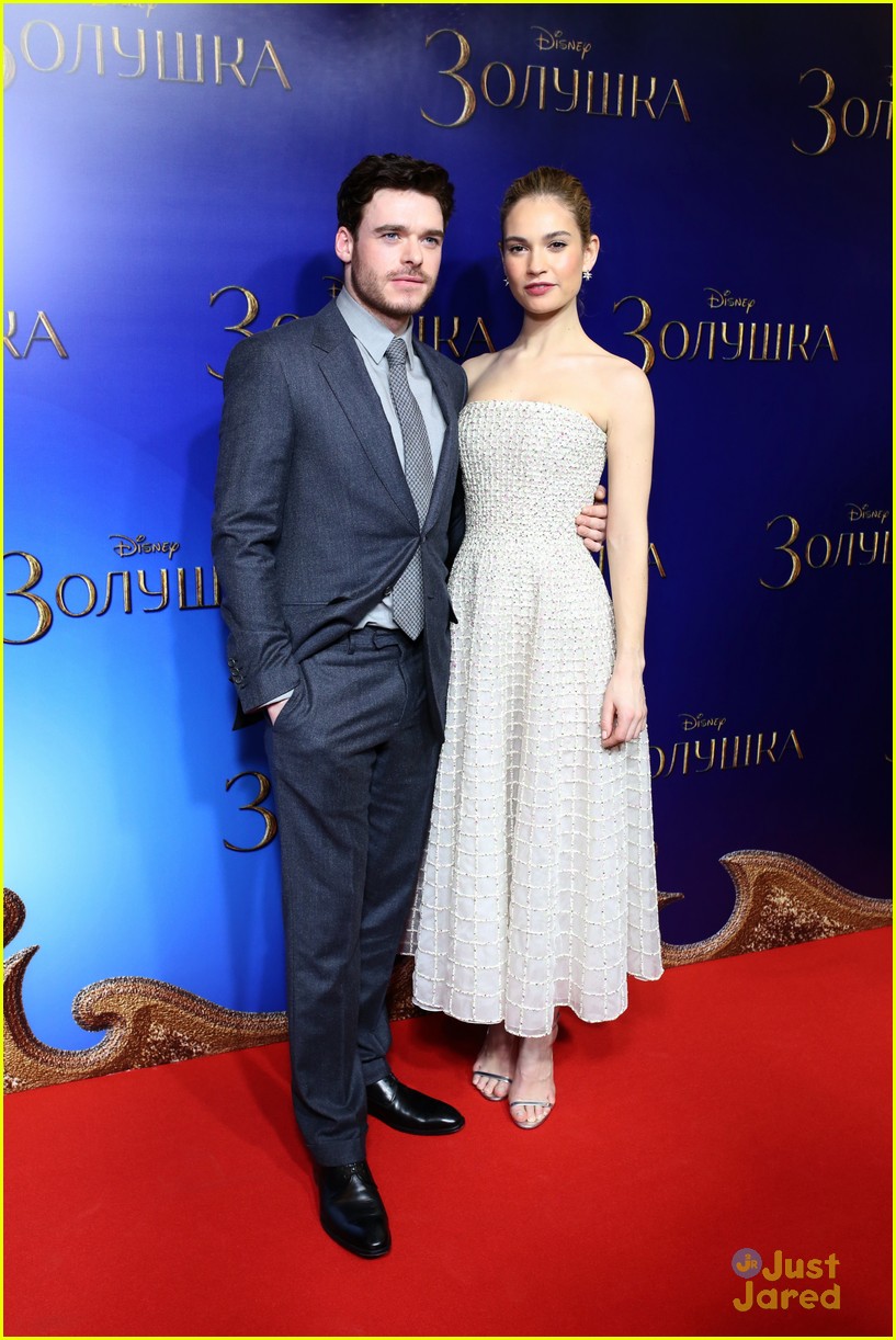 richard madden lily james cinderella moscow photocall 07