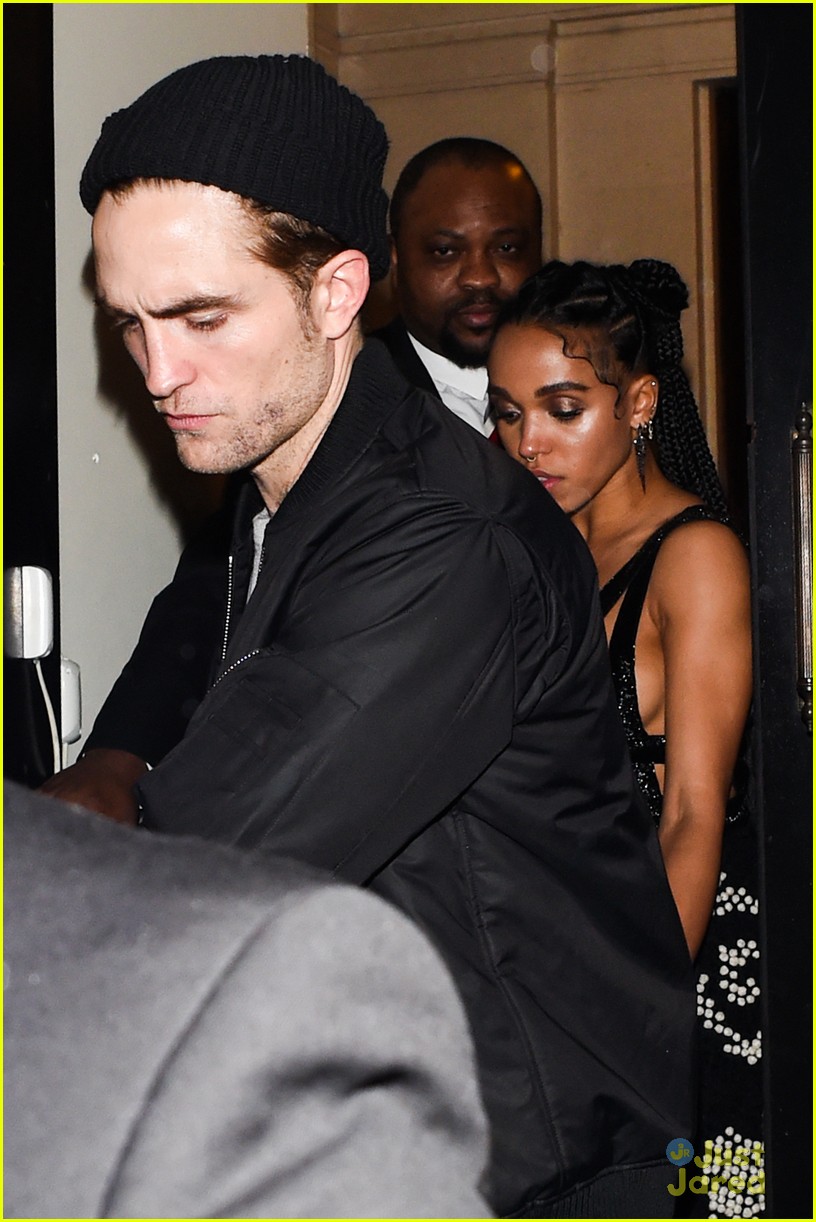 robert pattinson fka twigs hold hands at brit awards party 02