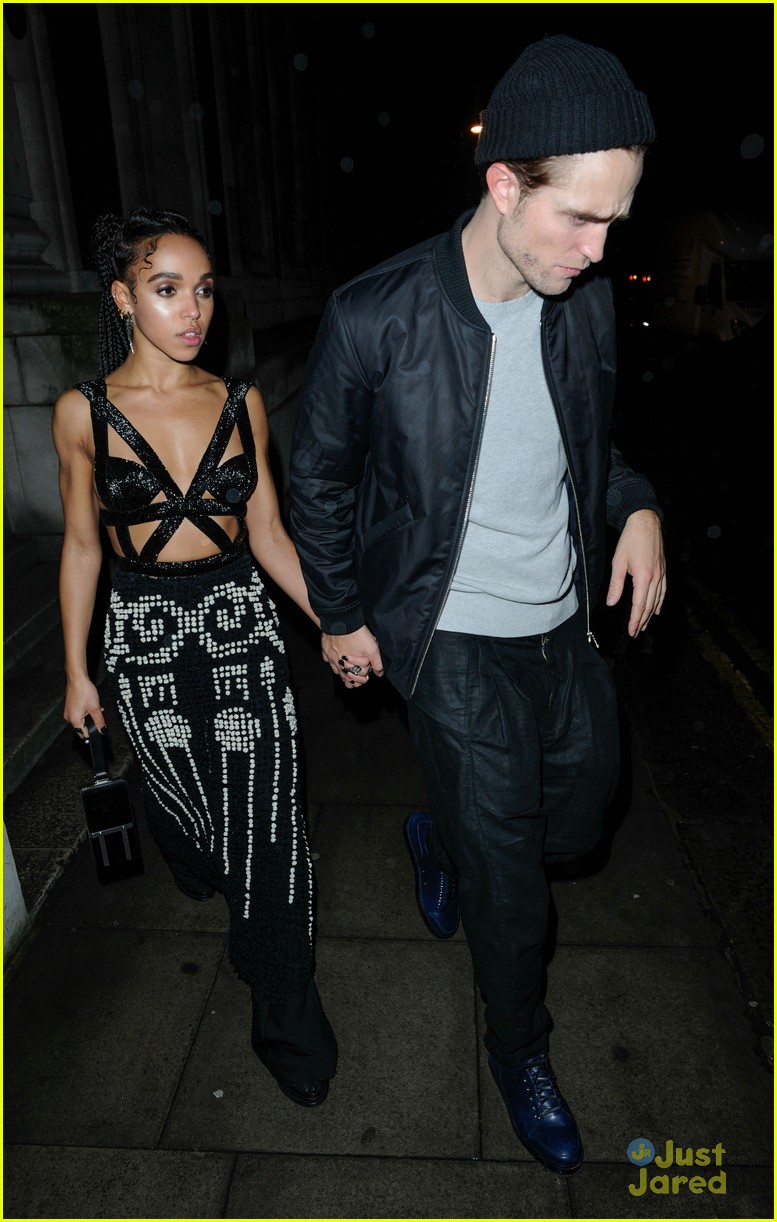 robert pattinson fka twigs hold hands at brit awards party 13