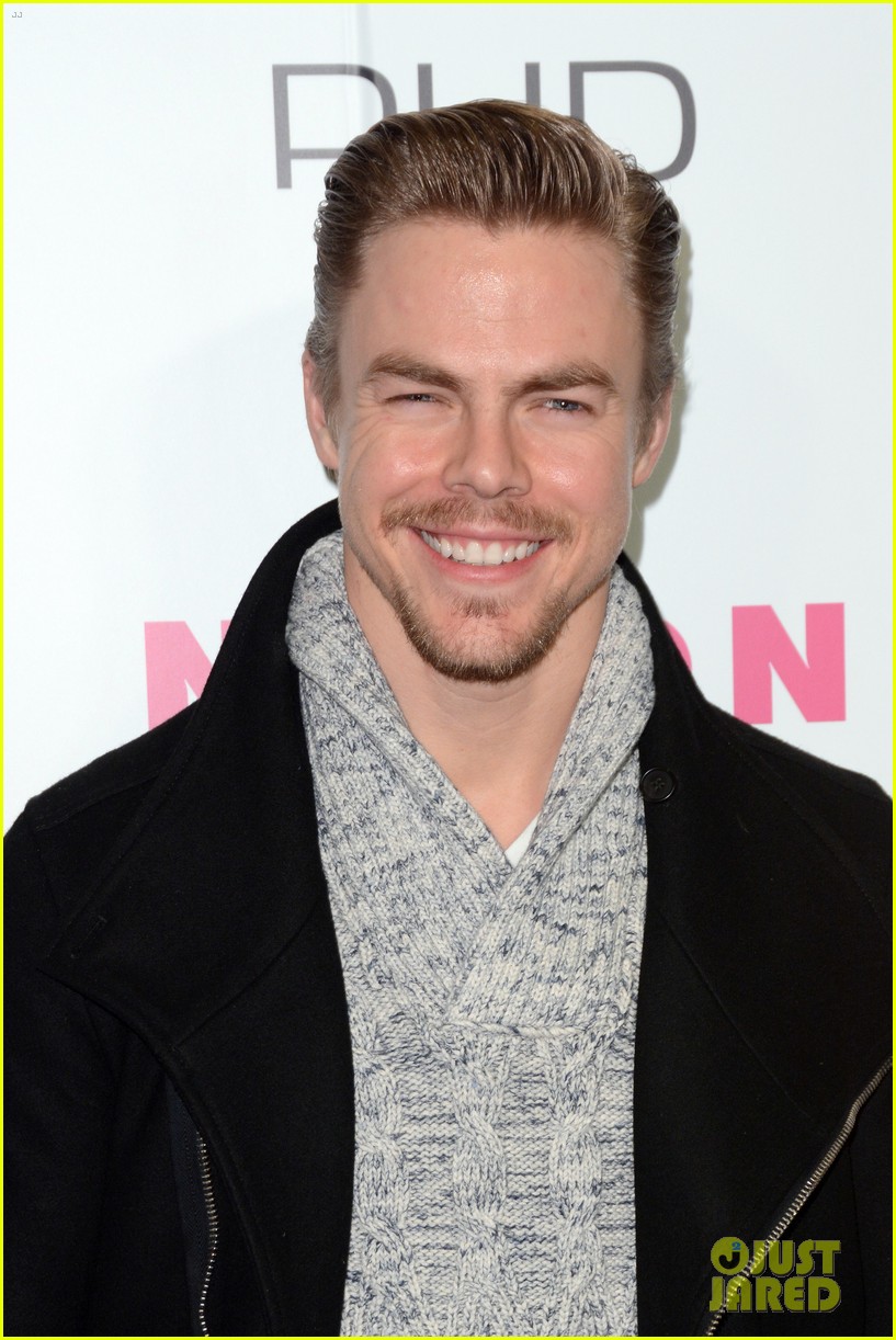cody simpson derek hough kick off fashion week at fifty shades release party 01