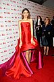 zendaya walks red dress fashion show nyfw 13