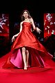zendaya walks red dress fashion show nyfw 20