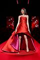 zendaya walks red dress fashion show nyfw 27