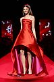 zendaya walks red dress fashion show nyfw 29