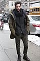 penn badgley dressed perfectly for cold nyc 03
