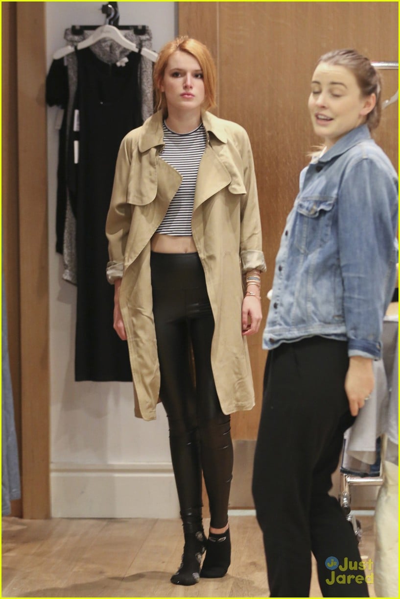 bella thorne shops with kingston after tv cover 05