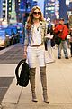 bella thorne the view appearance pink outfit airport 14