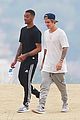 justin bieber covers his face with a pillow again 01