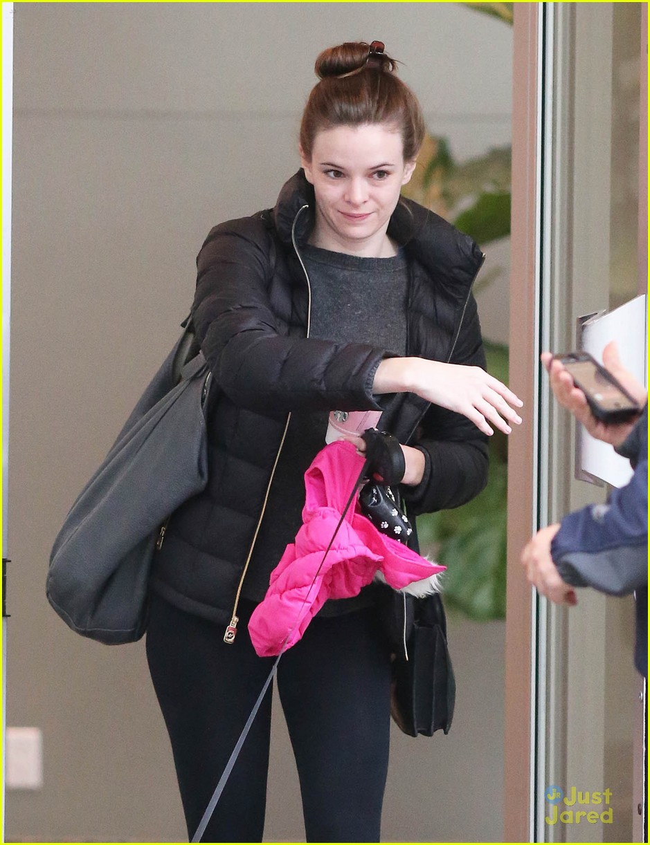 danielle panabaker pup leave hotel flash vancouver 04