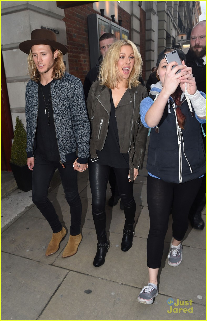 ellie goulding dougie poynter head to private gig london 12