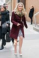 emily osment red coat nyc young trend 01