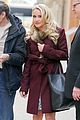emily osment red coat nyc young trend 05