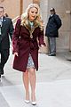 emily osment red coat nyc young trend 09