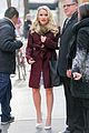 emily osment red coat nyc young trend 11