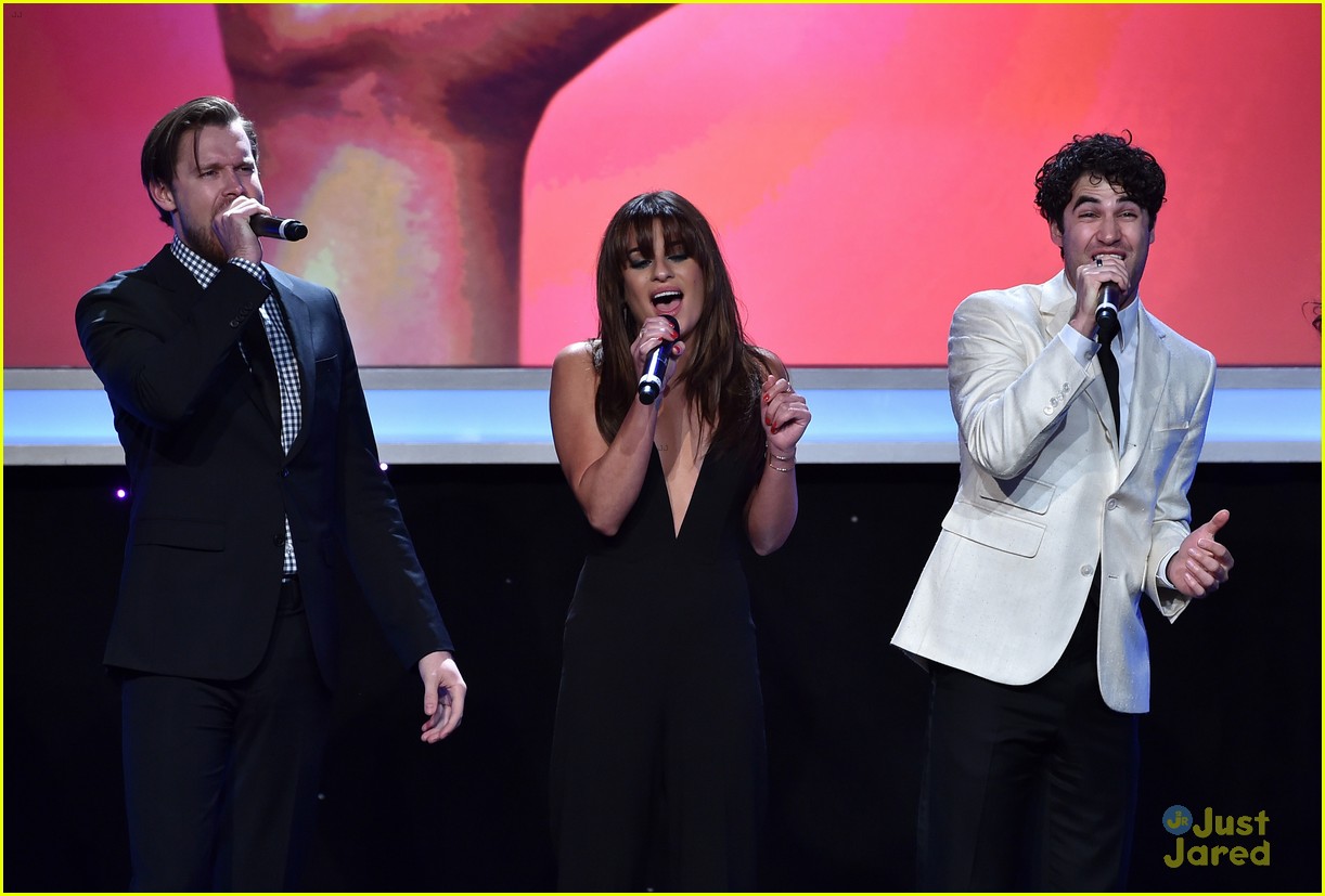 lea michele glee cast sing family equality 01