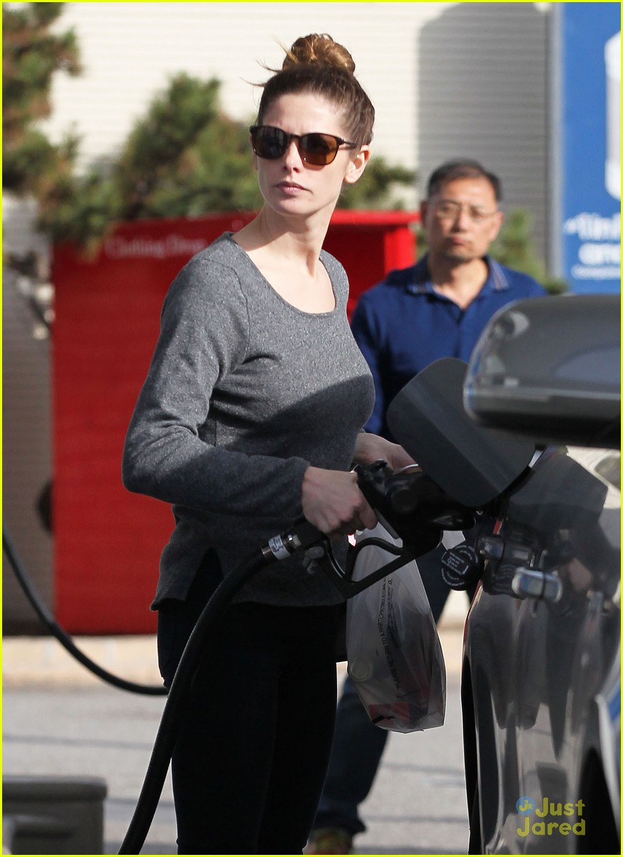 ashley greene fuels up after birthday weekend 09