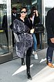 kendall jenner mom kris arrive in nyc 01