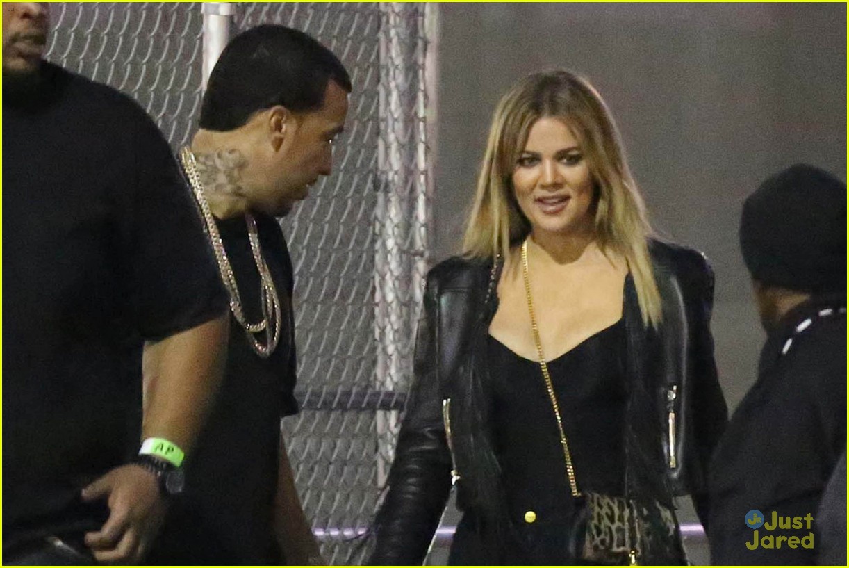 kylie jenner khloe kardashian double date at tygas concert 06