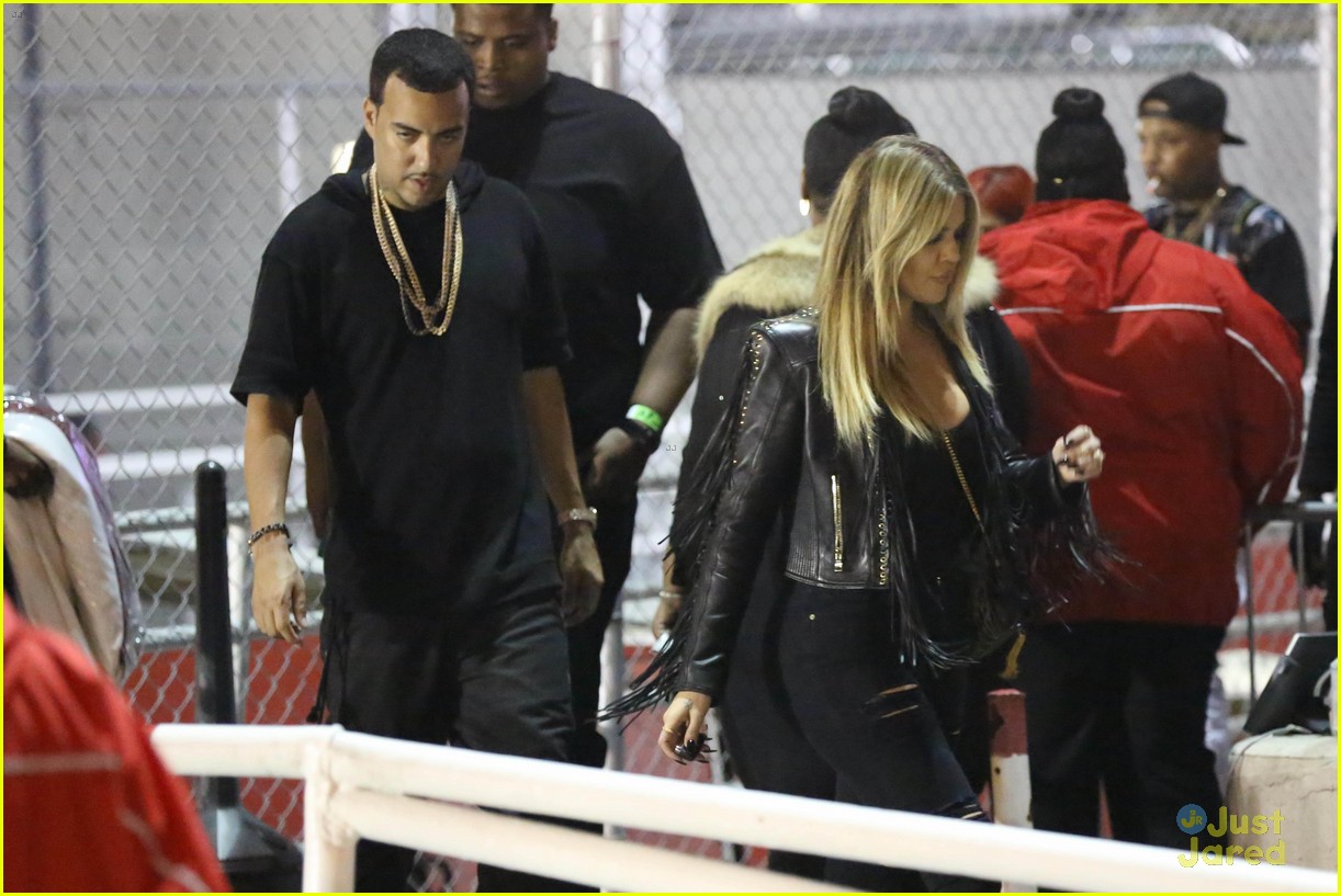kylie jenner khloe kardashian double date at tygas concert 10