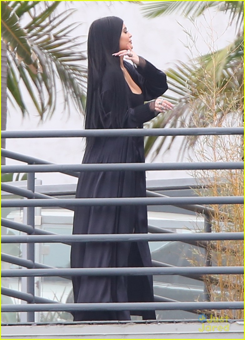 kylie jenner wears black monokini for super sexy photo shoot 40