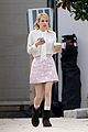 lea michele emma roberts step out on scream queens set 18