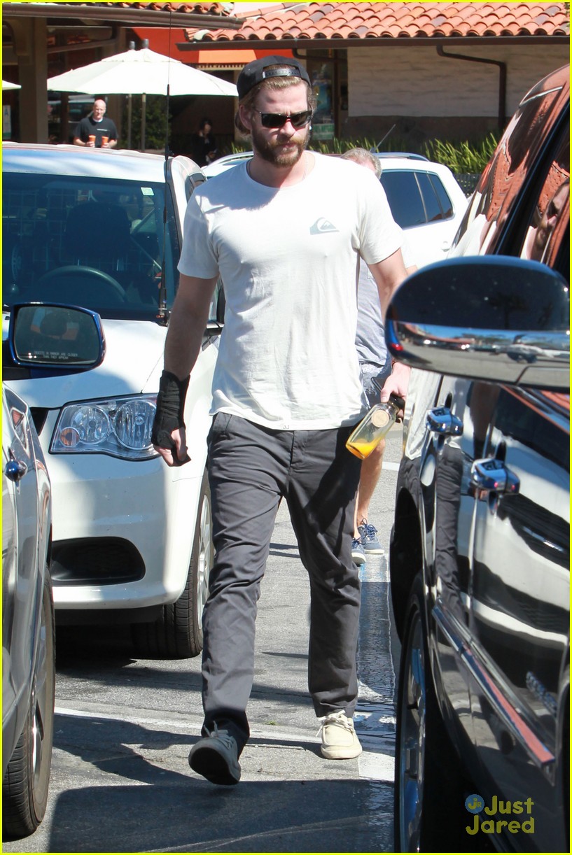 liam hemsworth pup out after independence day news 09