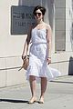 lily collins sundress thanks fans bday book 08