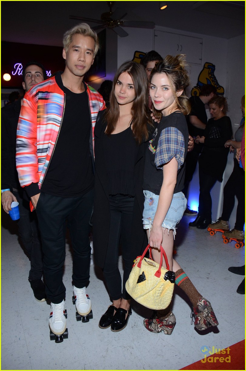 maia mitchell just jared throwback thursday party 01