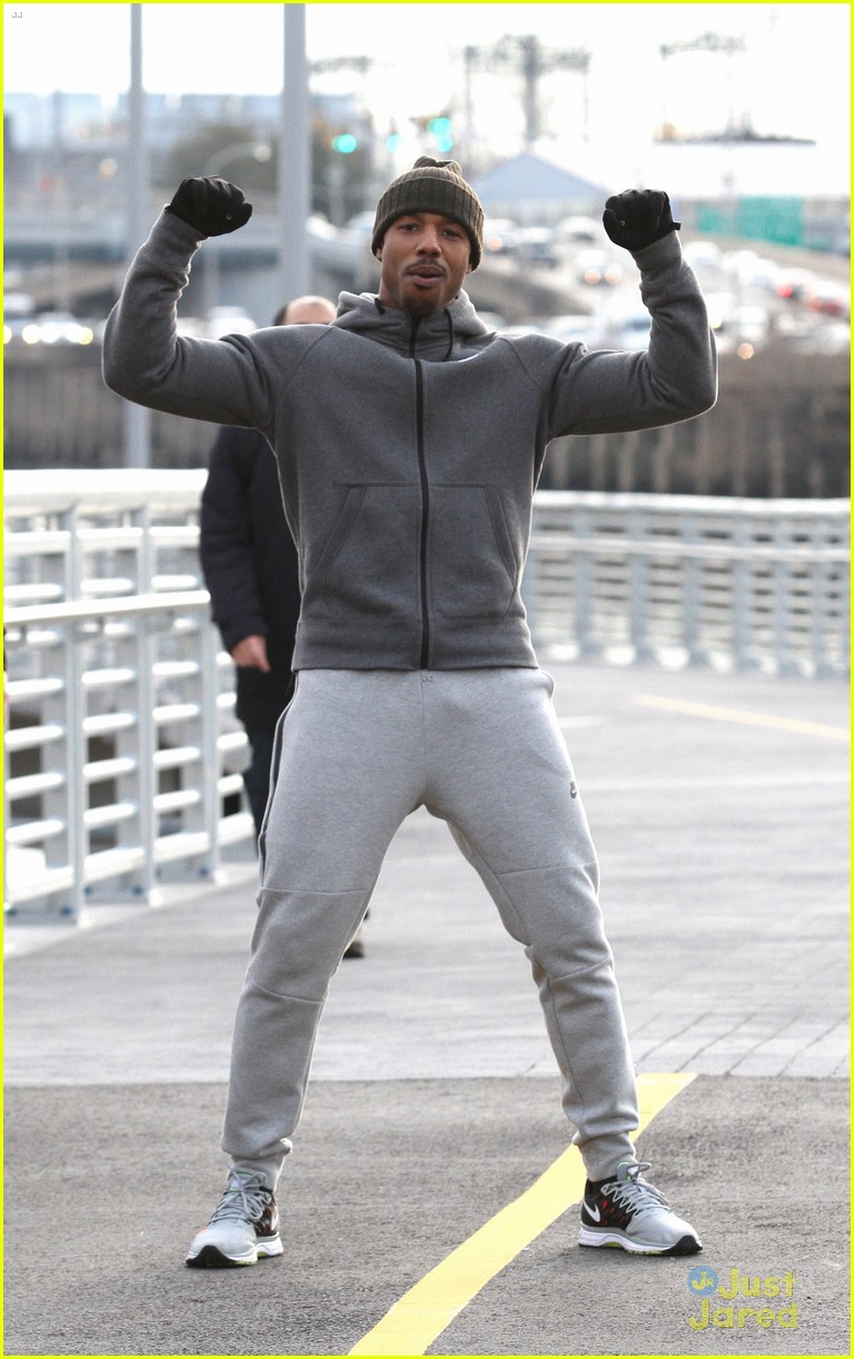 Michael b jordan nike hoodie clearance creed