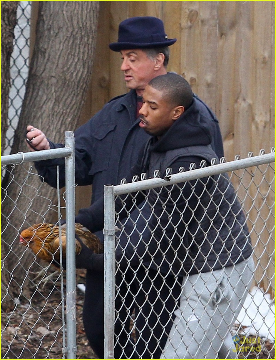 michael b jordan chases chickens under time limit 02