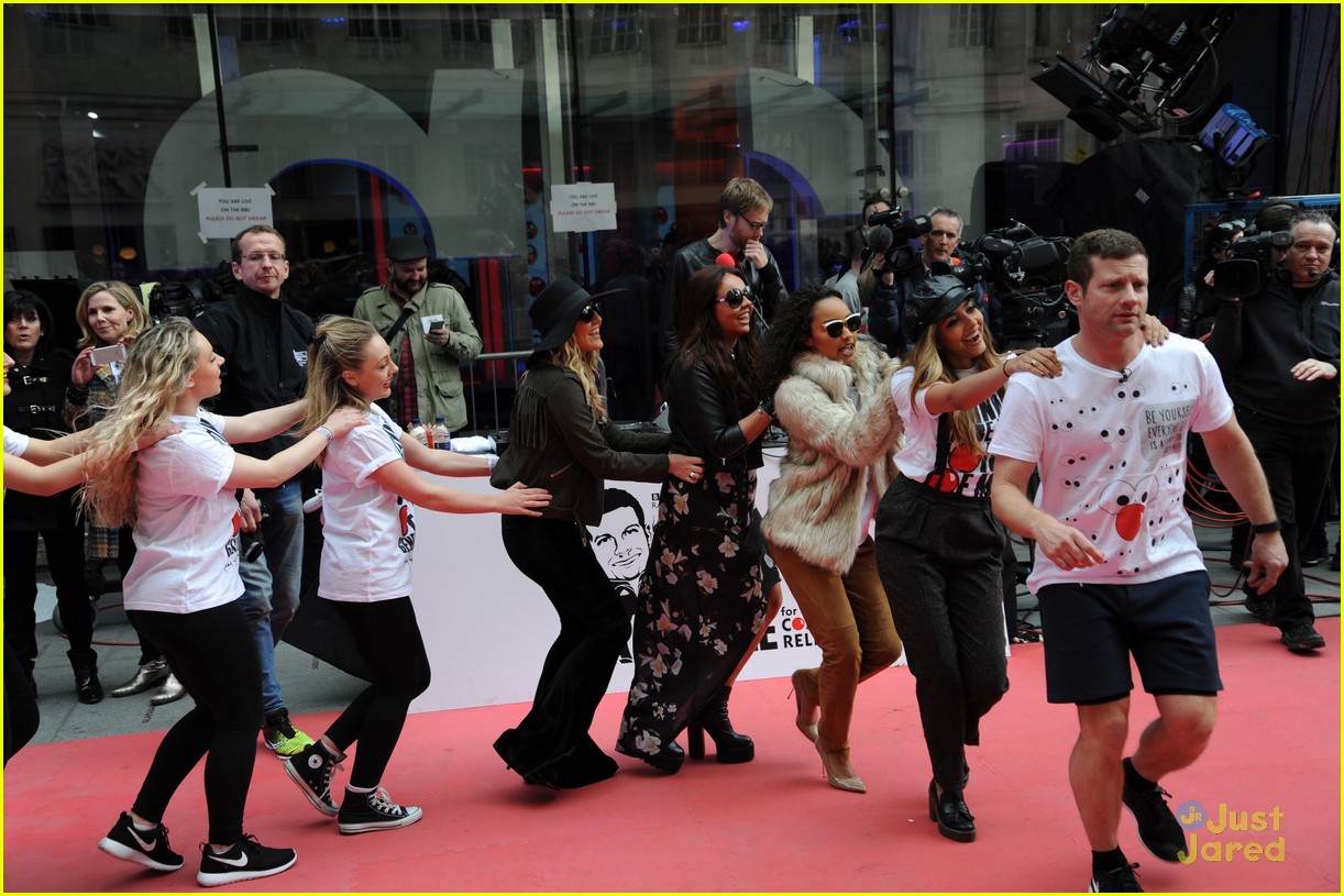 little mix conga line comic relief event 09