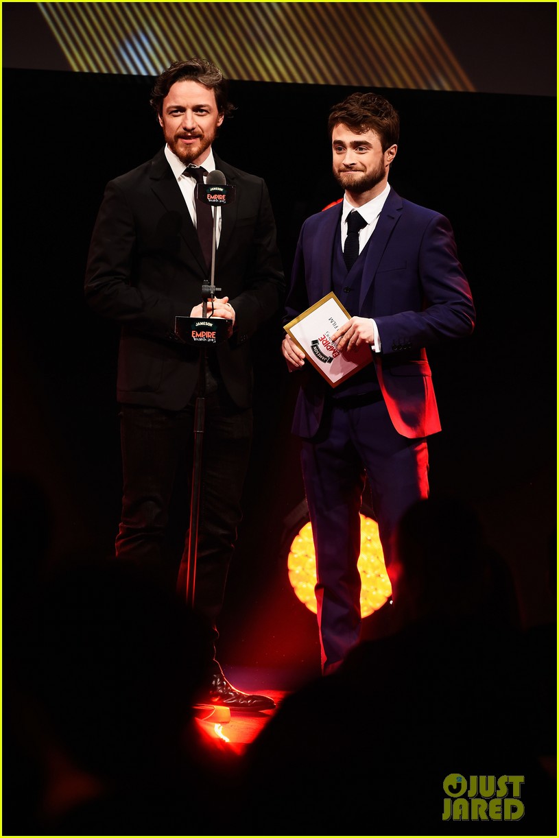 daniel radcliffe suits up to present at londons jameson empire awards 2015 05