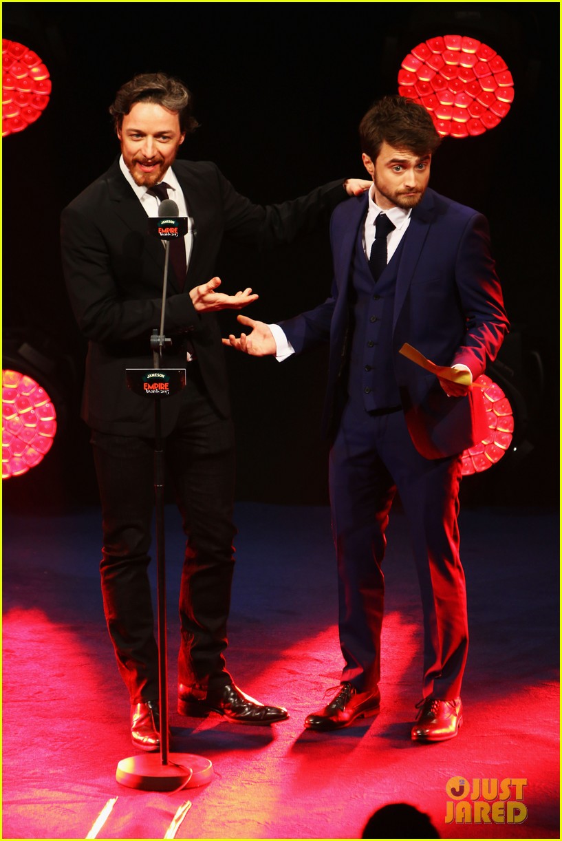daniel radcliffe suits up to present at londons jameson empire awards 2015 34