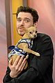 cinderellas richard madden charms us with this cute puppy 05