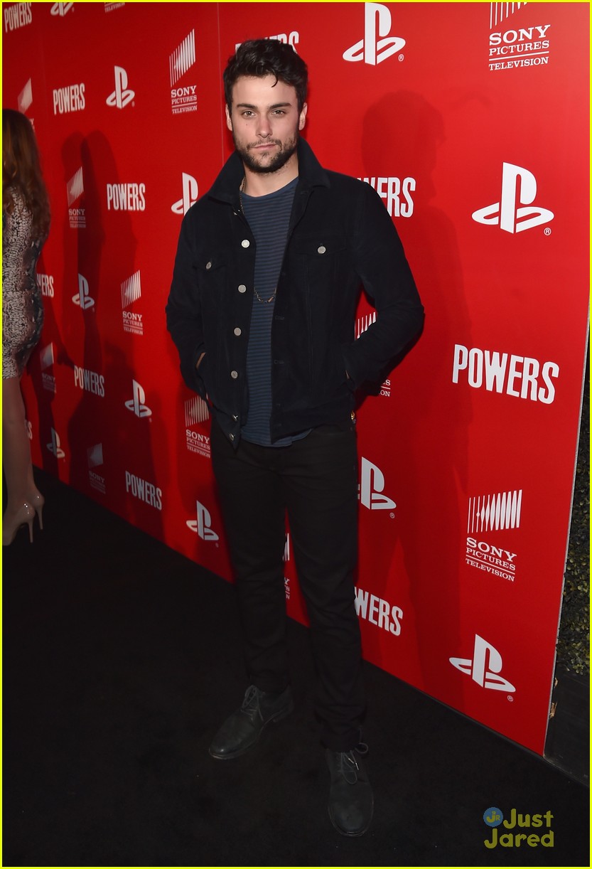 sterling beaumon logan browning powers premiere party 11