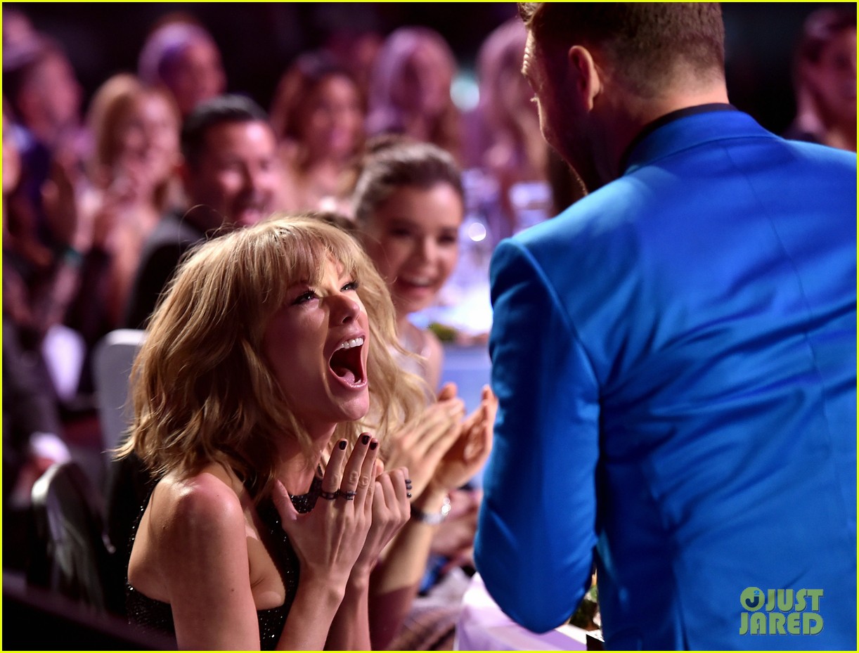 taylor swift justin timberlake freak out over her iheartradio win 05