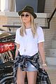ashley tisdale barneys shopping after workout 01