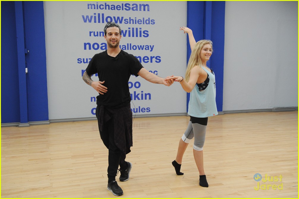 willow shields mark ballas more dwts practice pics 08