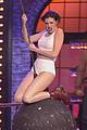 anne hathaway rides miley cyrus wrecking ball for lip sync battle 08