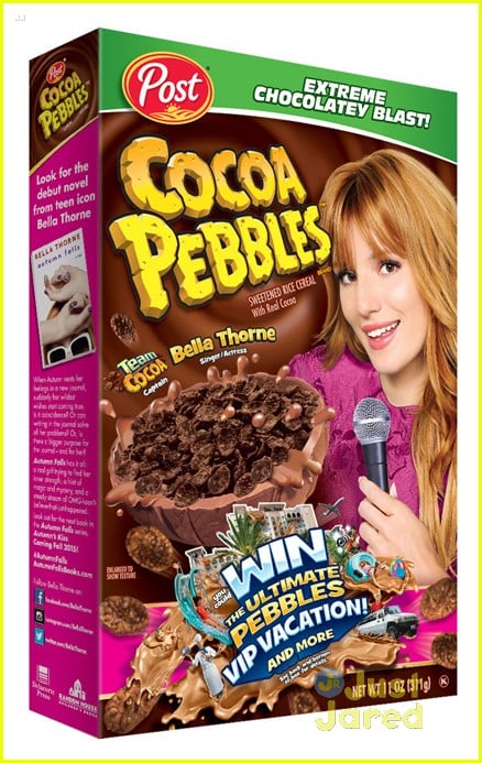 bella thorne team cocoa pebbles cereal 07